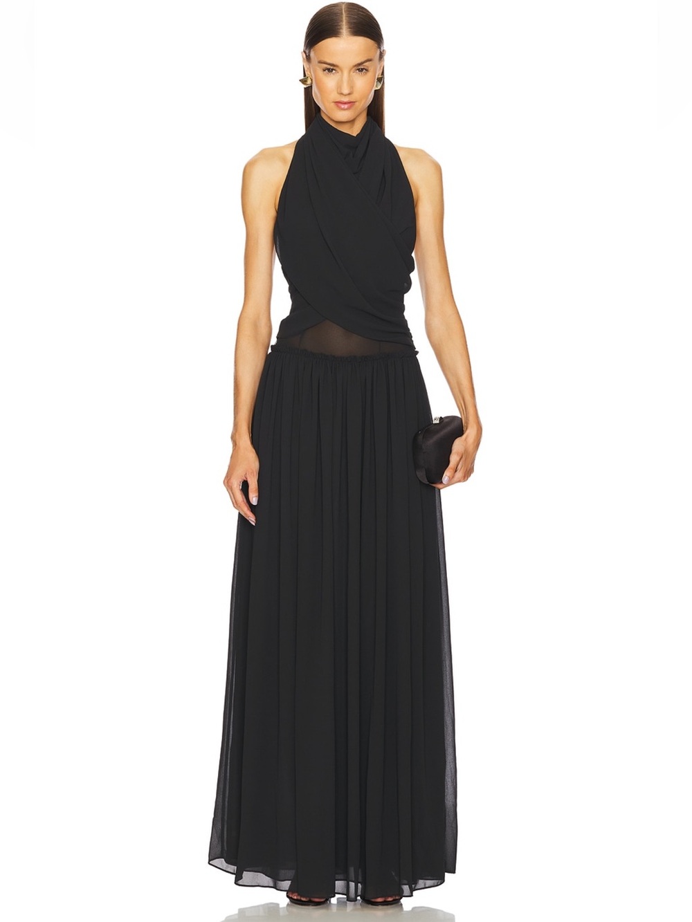 L’academie Amouage Maxi Dress in Black